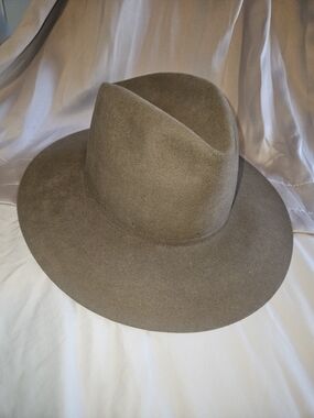 Dorian Safari 60s Olive-Brown Felt Fedora Hat